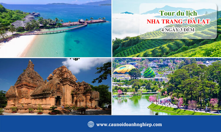 Tour Nha Trang - Đà Lạt 4 ngày 3 đêm 