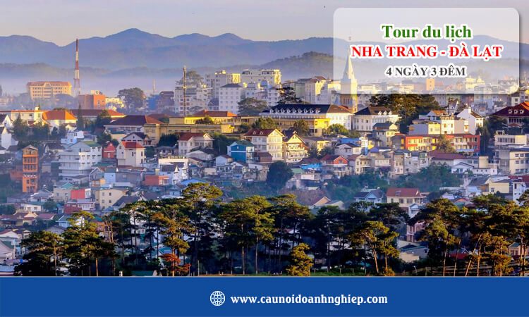 Tour Nha Trang - Đà Lạt 4 ngày 3 đêm 